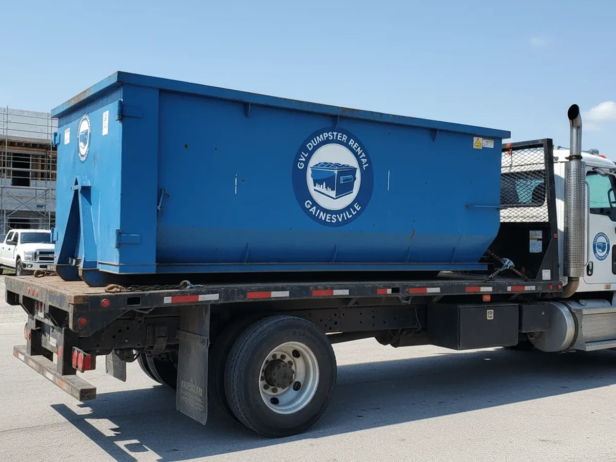 Same-Day Dumpster Rental in Gainesville, FL